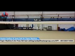 Produkcja papieru Niekończąca się prasa filcowa do maszyny papierniczej od Huatao w konkurencyjnej cenie