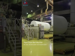 Wysokoobrotowy poziomy cylinder pneumatyczny Pope Reel do maszyny papierniczej