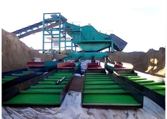 1m x 16m PE Powierzchnia niebieski kolor złoty dywan do wydobycia złota