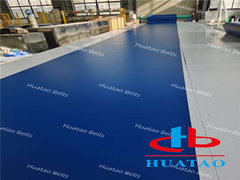 Pas rozpraszający stosowany w sekcji formowania w procesie produkcji płyt i paneli, takich jak MDF, HDF, OSB.