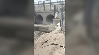 Piła linowa gąsienicowa do cięcia mostów