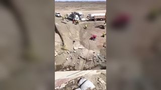 Piła linowa gąsienicowa do cięcia dużych budynków betonowych