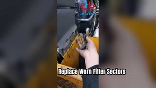 Wymiana płytki filtra ceramicznego do filtrów dyskowych | Rozwiązanie w zakresie części zamiennych do filtrów górniczych