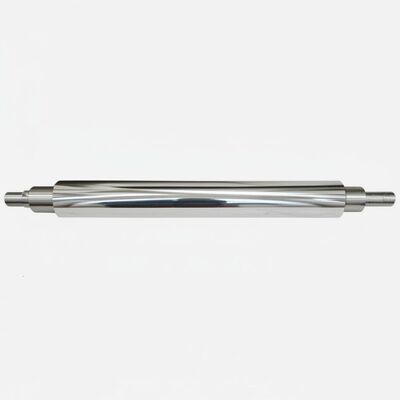 Chrome Plated Mirror Heating Roller with HRC58-62 Hardness and Ra0.01mic Roughness for Laser Film Embossing