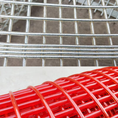 3mm Square Red Color PU Coated Tufflex Screen with High Wear Resistance for Dewatering Mining