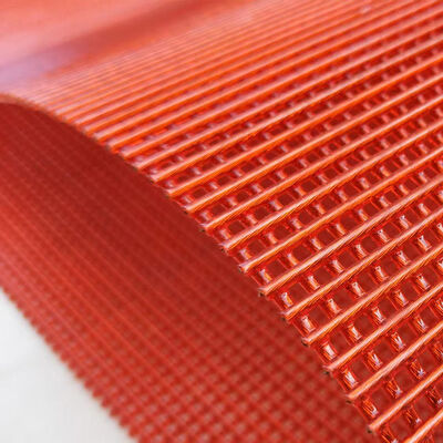 Polyurethane Coated Steel Wire Rope Tufflex Screen In Square Aperature 10mm X 10mm