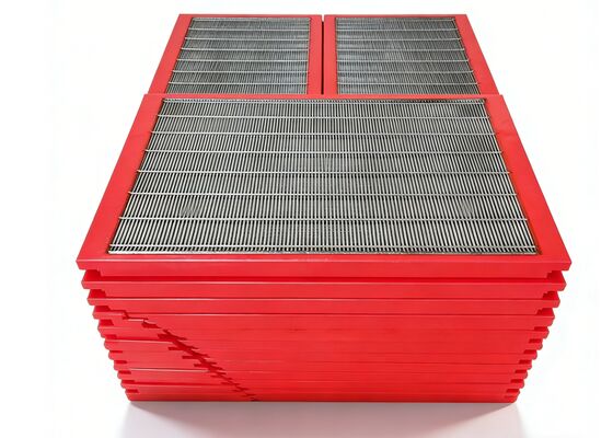 Customizable 3.5m Hopper Size Stainless Steel 316L Wedge Wire Screen for Mining Dewatering