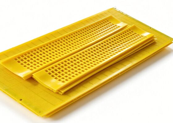 Microbe Resistant TPU Flip Flow Screen Mesh for Professional Compost Recycling