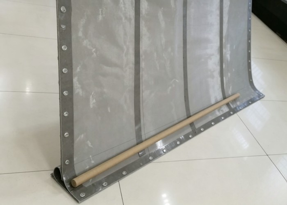 High-Temp Folded Edge Screen 304 Stainless Steel >80°C for Chemical Processing