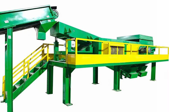 Industrial Eddy Current Separator for WEEE Crushing Line 1-40mm Particle Size