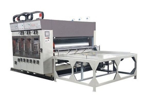 Semi Automatic Corrugated Cardboard Machine Printing And Slotting Machine