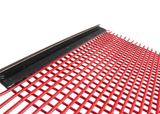Ando Tufflex Replacement: Mining Polyurethane Screen (≥1.5mm Wire, 2-25mm Holes) With High Tensile Strength, Lightweight & Easy Removal For Recycling/Water Treatment