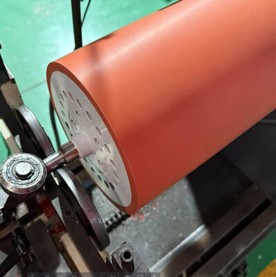 High Speed Carbon Fiber Slitting Roller with Shore A60-90 Hardness and 0.01mm/m Deflection Deformation for Film Slitting