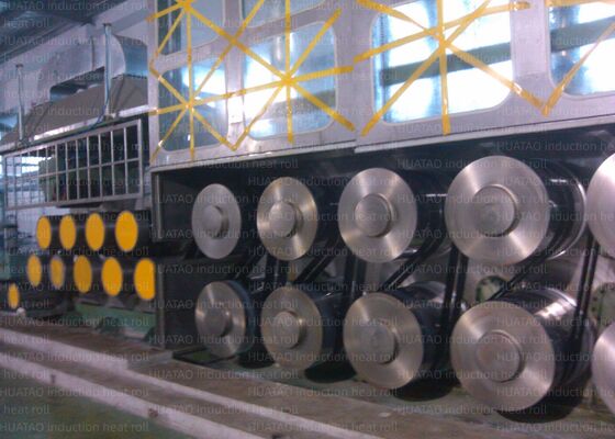 Linear Speed  Max 5000m  Minmax 500m/Min Induction Heating Roller Godet Roller Max 420℃