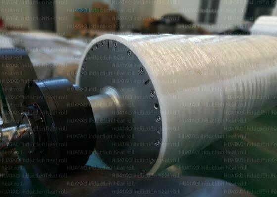 Hard Chromium Plating Teflok Spray Ceramic Or Tungsten Carbide Electromagnetic Induction Heating Roller Alloy Steel And Steel