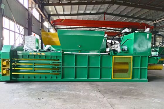 Waste Paper Hydraulic Baler Machine With High Pressure Of 140 Tons