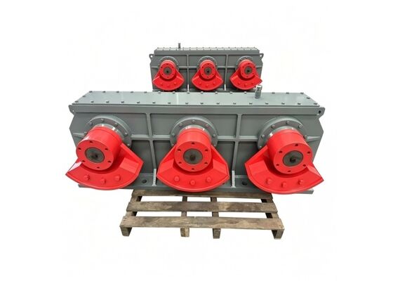 Heavy Load Vibrating Exciter For Iron Ore Processing Oil Lubrication Gear Drive