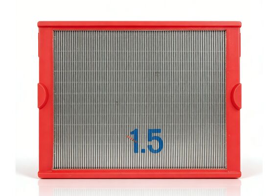 High Pressure 2180kPa V-Wire Stainless Steel 316L Slotted Filter Plate for Petrochemical Refining