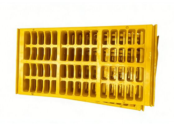 LS Series Wear-Resistant Rubber Screen for Recycling Industry Material Separation CE Technical