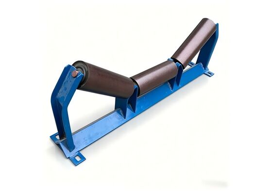 Weather Resistant Rubber Disc Conveyor Roller for Outdoor Mine