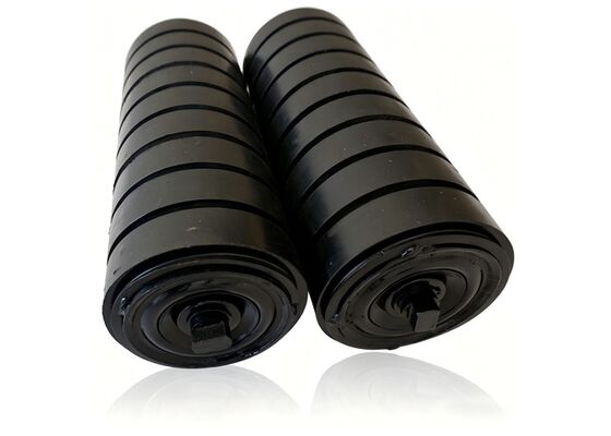 Mining Conveyor Roller HDPE Shell Stainless Shaft Wet Environment Conveyor System