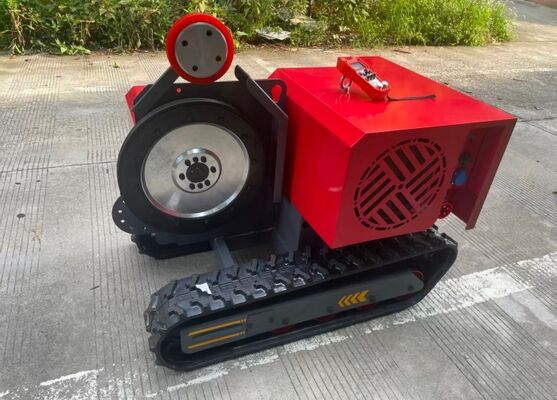22kw Dual Frequency Conversion Crawler Wire Saw For Concrete Stone Cutting
