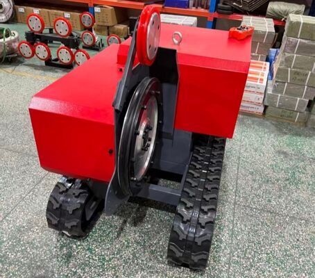 37kw Self Propelled Powerful Crawler Wire Saw For Static Non Destructive Cutting