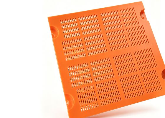 Polyurethane Tension Screen Mesh with Side Hook Strips for Linear Shakers