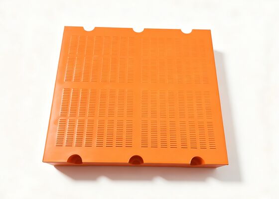 Bolt-Down Polyurethane Screen Panel for Rigid Deck Vibrating Screen Machinery