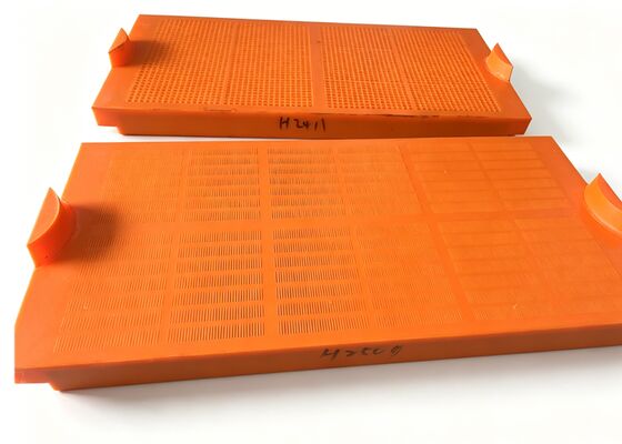 Modular PU Screen Panel with Pin and Sleeve Fastening for Quarrying