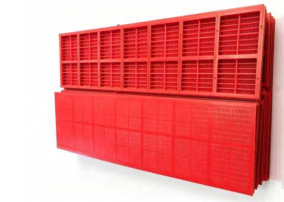 High Frequency Polyurethane Fine Screen Mesh for Kaolin and Silica Sand Processing