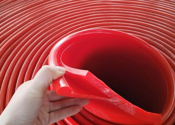 Conveyor Belt Polyurethane Skirting Board Flexible Wear Resistant Bulk Conveyor Use