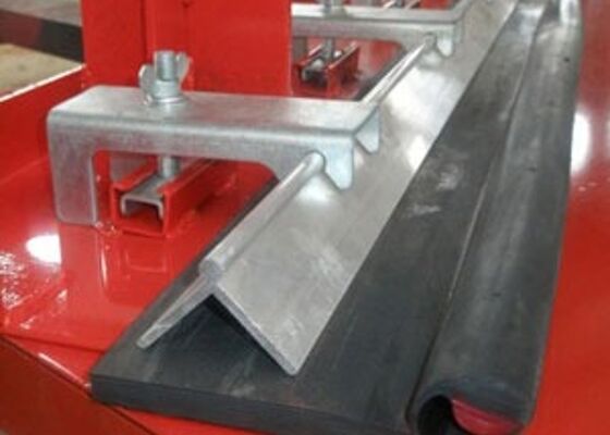 Conveyor Belt Urethane Skirting Board Black Color High Tensile Bulk Handling Use