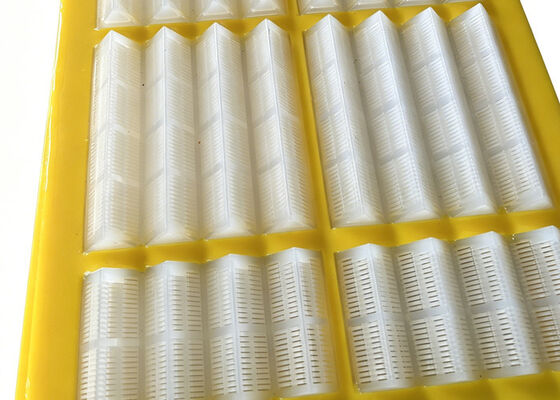 Pin-Type Modular Polyurethane Dewatering Screen Panel for Rapid Maintenance in Mines