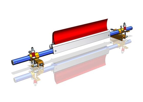 Conveyor Belt Cleaner PU Blade Adjustable Holder Mining Bulk Material Conveyor