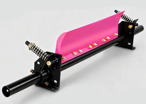 Polyurethane Conveyor Cleaning System Adjustable Tension Aggregate Conveyor Use