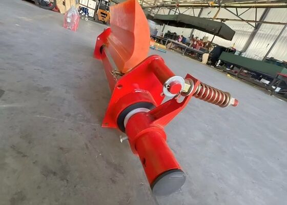 Polyurethane Conveyor Belt Cleaning Blade with Steel Support Mining Industrial Use