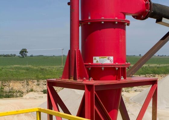 Mining Hydrocyclone Cluster Separator Ceramic Liner Cyclone For Fine Particle Separation