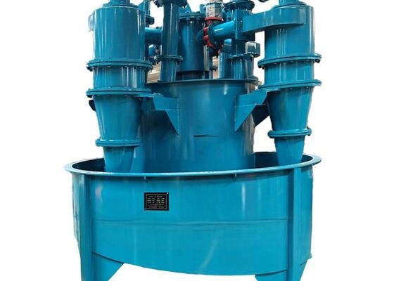 Rubber Lined Hydrocyclone Separator Mining Cyclone Equipment For Slurry Desliming Process