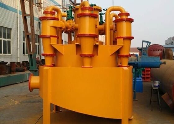 PU Hydrocyclone Separator For Sand Washing Plant Abrasion Resistant Cyclone Equipment