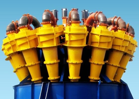 High Pressure Hydrocyclone Separator Polyurethane Cyclone For Mining Dewatering Application