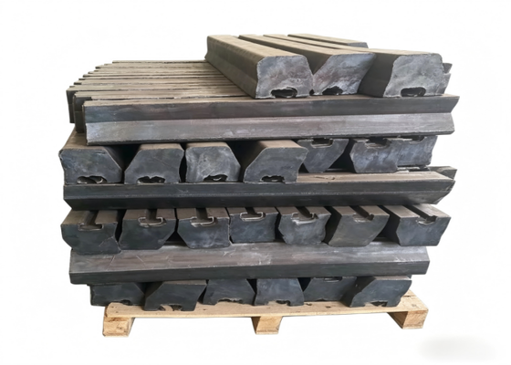High Abrasion Resistant Ball Mill Rubber Liners with Heat Treated Surface for Long Working Life