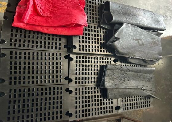 Mining Rubber Modular Screen for Large Scale Processing Plants