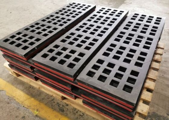 Fine Particle Separation Rubber Screen Deck for Mining Industry