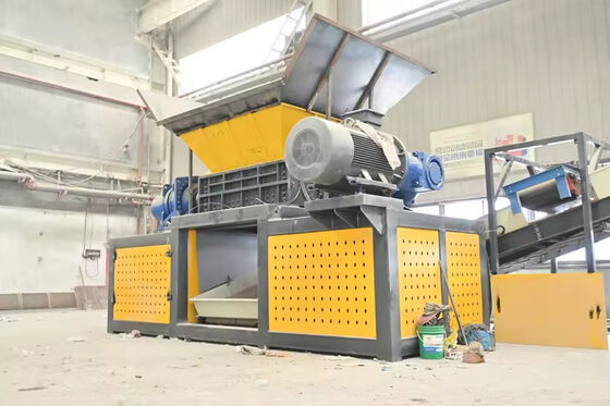 Dual Motor 60kW Shredder for Aluminum Scrap Recycling