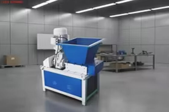 Double Shaft Shredder 380V/60Hz for Southeast Asia Market