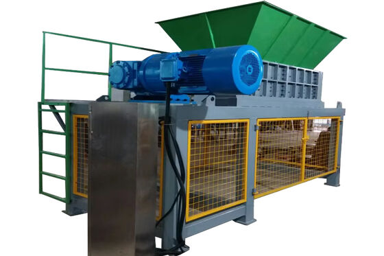 Double Shaft Shredder 380V/60Hz for Southeast Asia Market