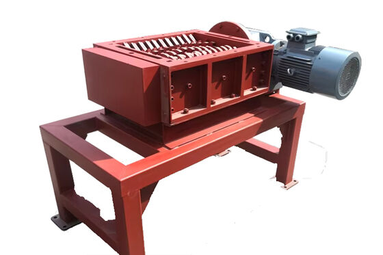 Double Shaft Shredder 380V/60Hz for Southeast Asia Market