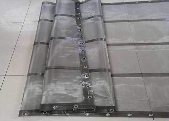 High-Temperature Grommet Screen 180° Folded Edge 316L Stainless Steel Chemical Processing