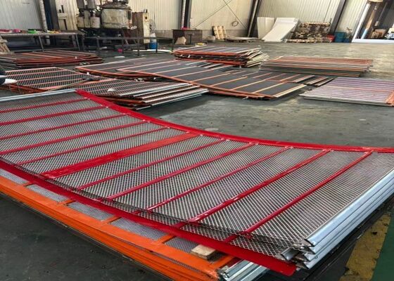 Flexible Wire Self Cleaning Screen Mesh for Aggregate Production